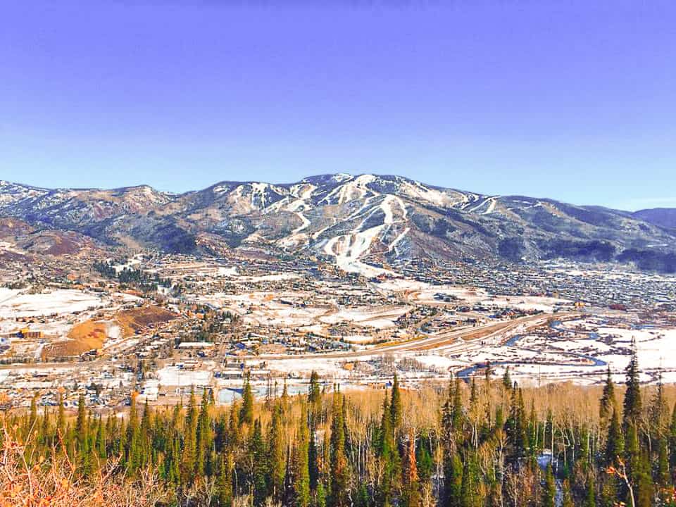 View from Emerald Mountain - Steamboat Springs