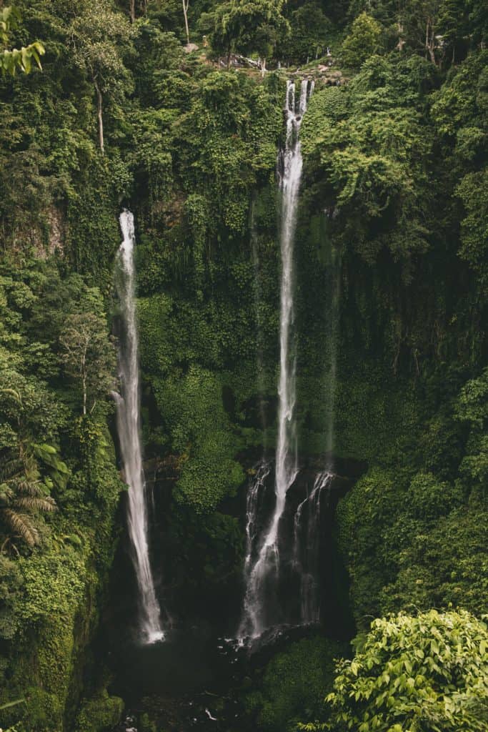 巴厘岛的瀑布——SekumpulWaterfall