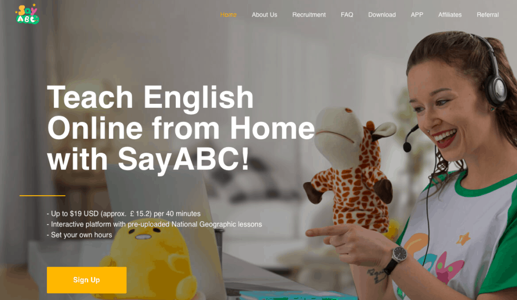 SayABC: Teach Kids English Online