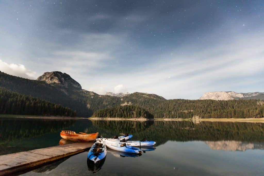 Boating in Durmitor National Park