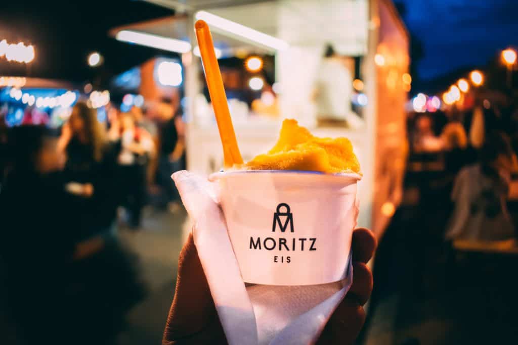 Moritz Ice Cream in Tivat, Montenegro