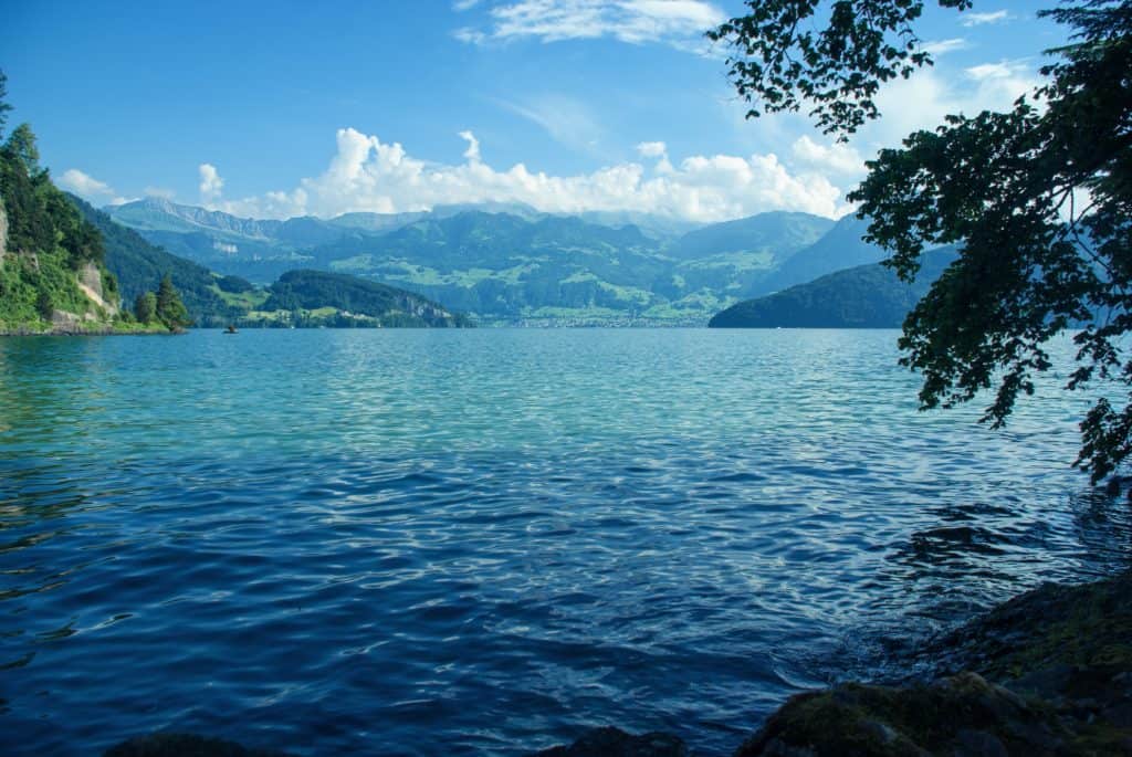 Lake Thun and Lake Brienz, Switzerland