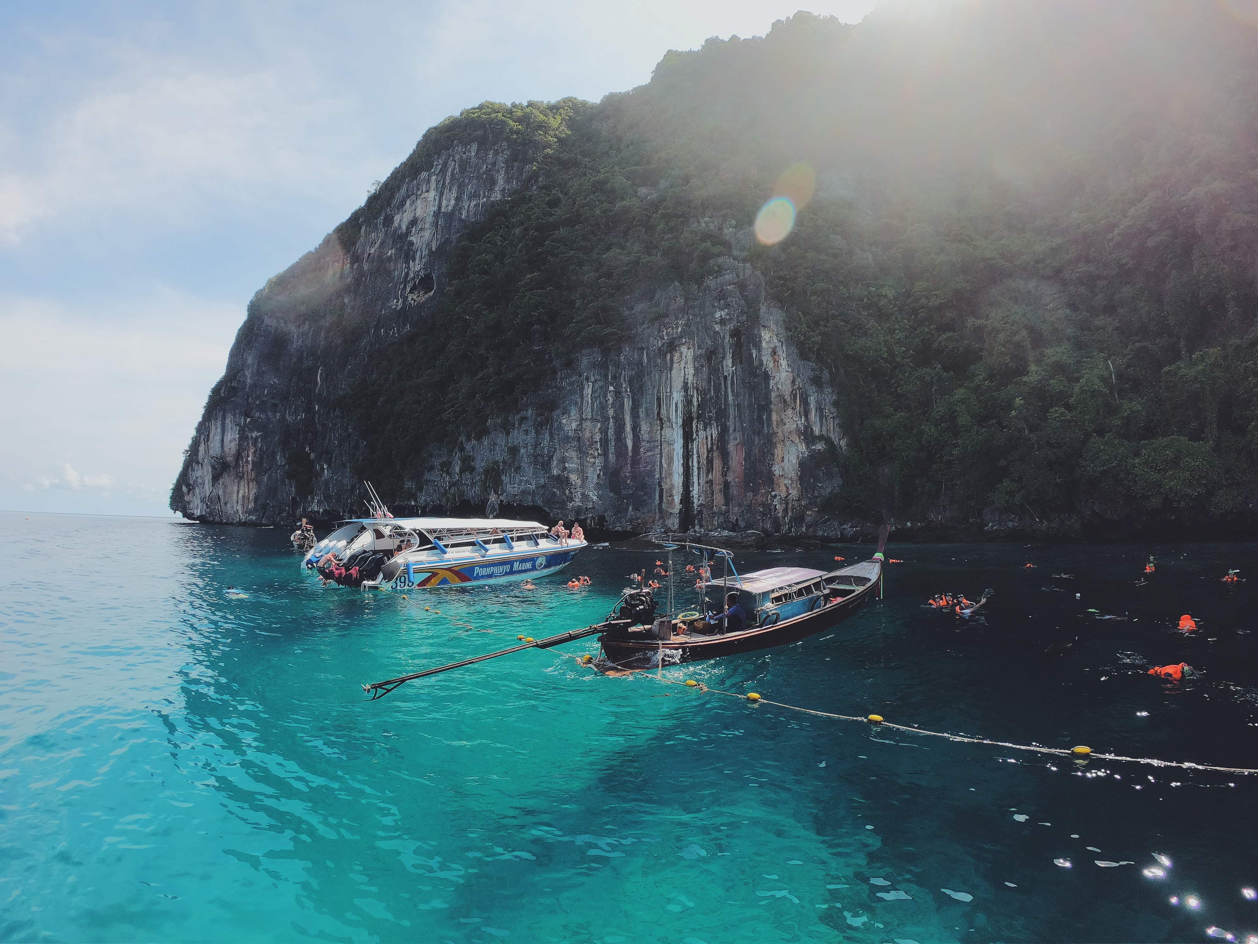 Long Tail Boats in Thailand