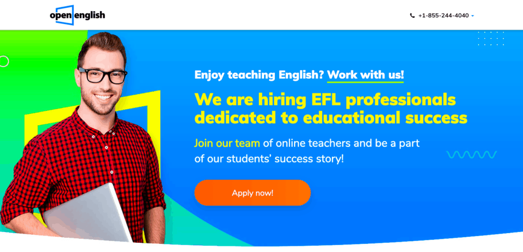 Open English: Teach English Online With No Degree