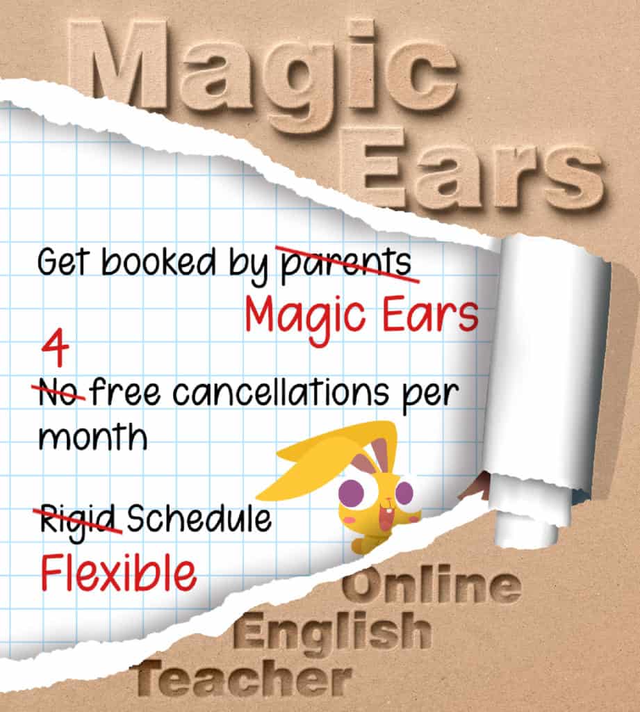 Join Magic Ears. A company with a flexible cancellation policy, bookings made by the company, and high pay.