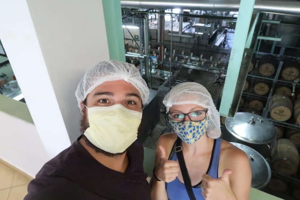 Touring the Rotui Juice Factory on the island of Moorea
