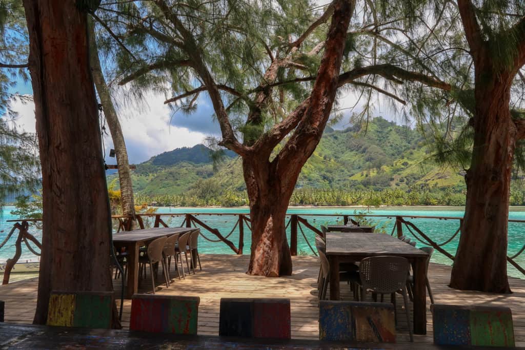 Take a small boat over to the island where Coco Beach can be found. Enjoy a few cocktails and a delicious meal at this cute beach cafe, one of the best things to do in Moorea.