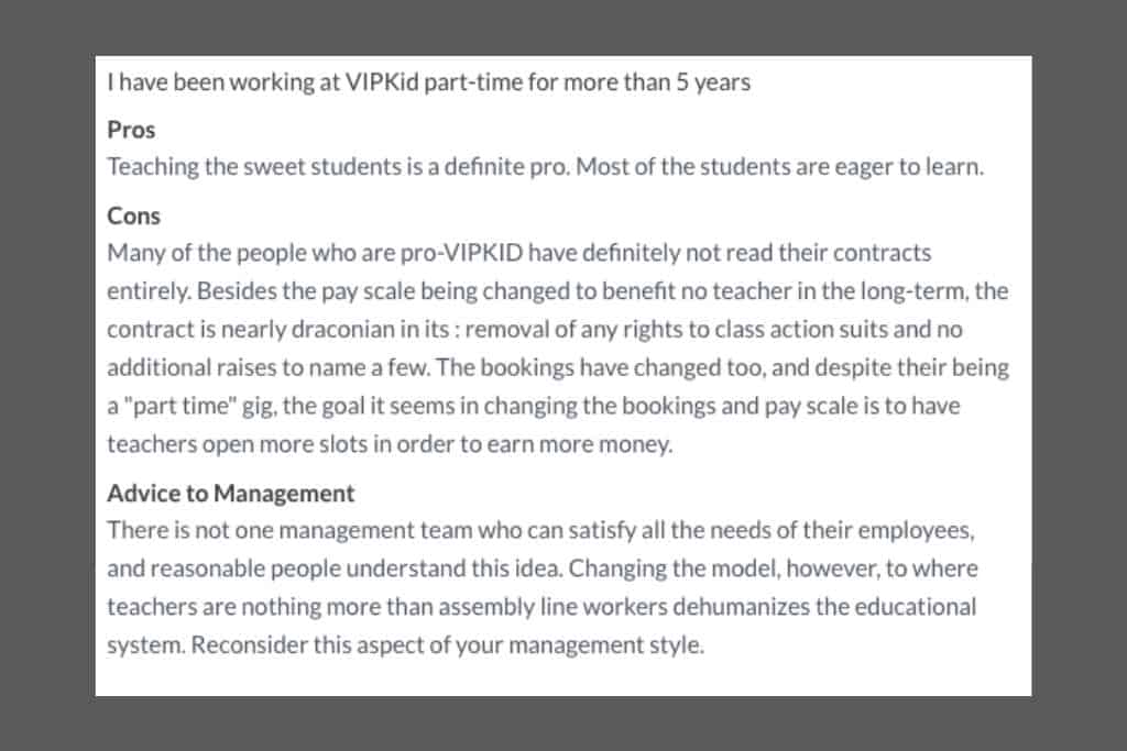This teacher is not impressed with recent changes to the VIPKID platform. Here are her reviews..