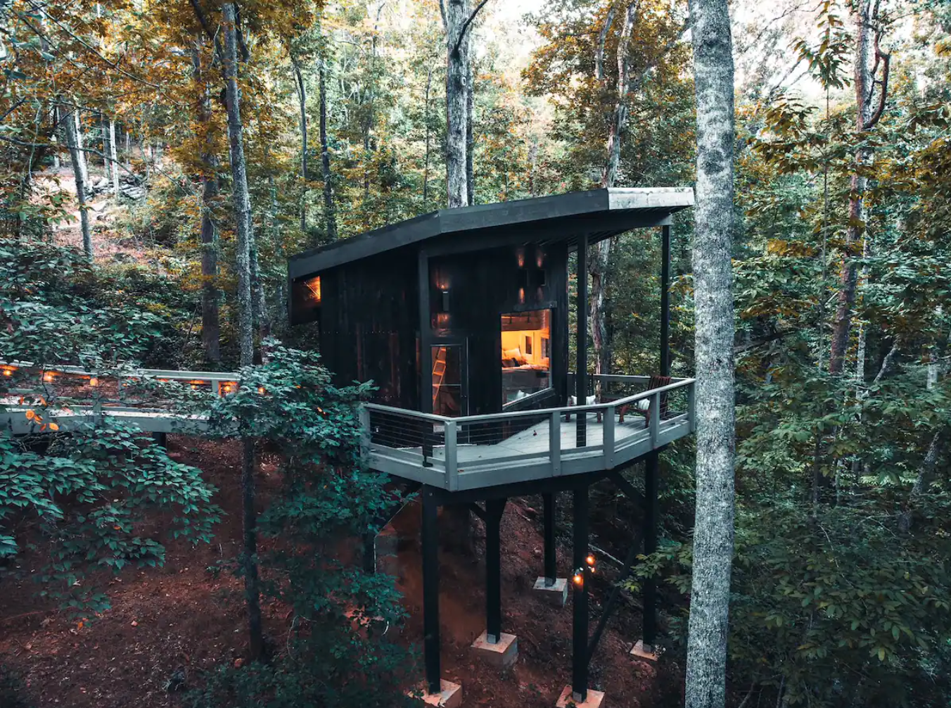 Treehouse In US; One of the most unique places to stay in the US.