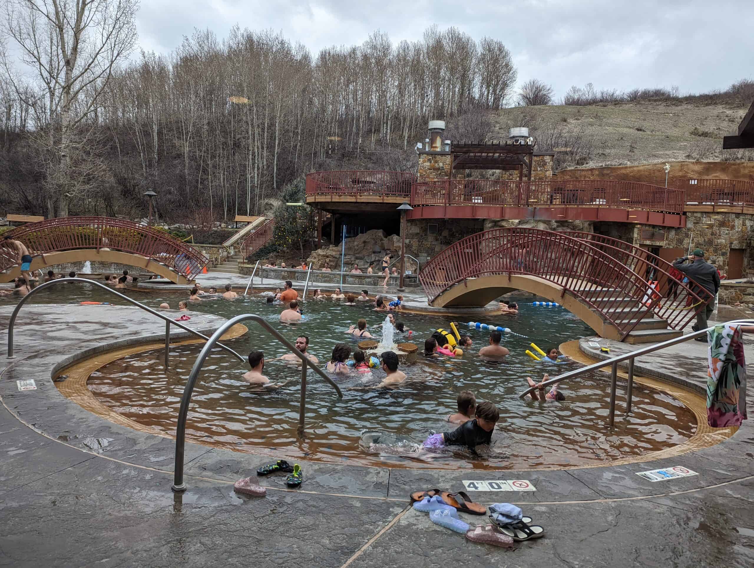 A picture of Old Town Hot Springs in Steamboat Springs, Colorado taken by me.